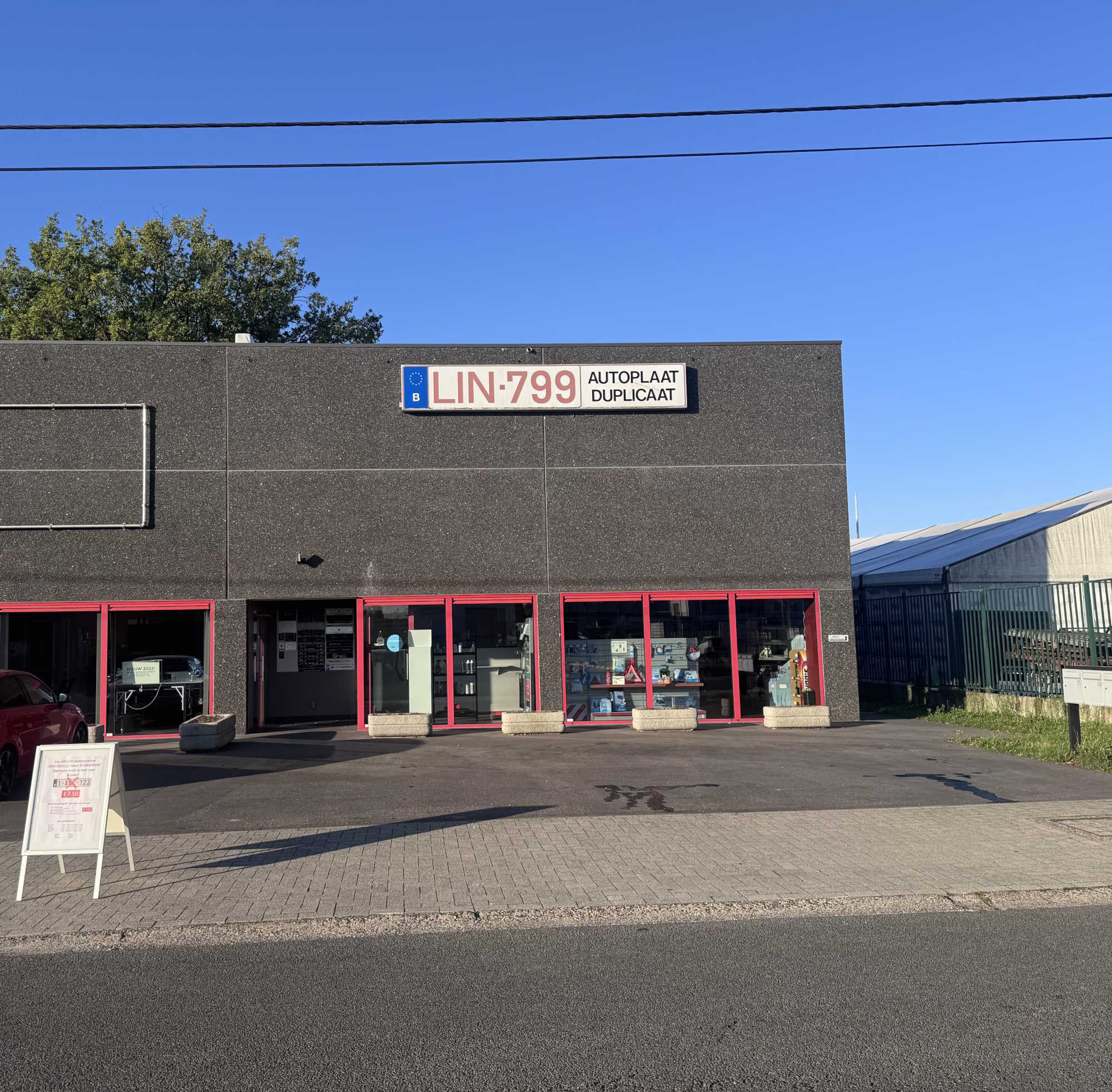 Nummerplaat Schrappen